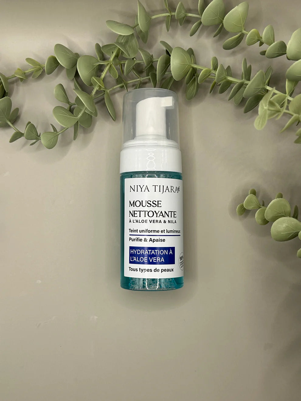 Mousse Nettoyante Visage – Aloe Vera & Nila | 150 ml