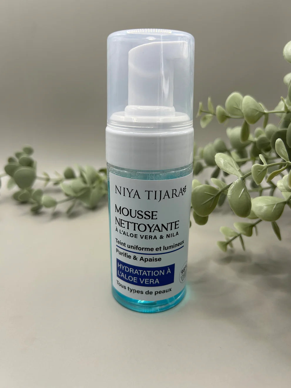 Mousse Nettoyante Visage – Aloe Vera & Nila | 150 ml