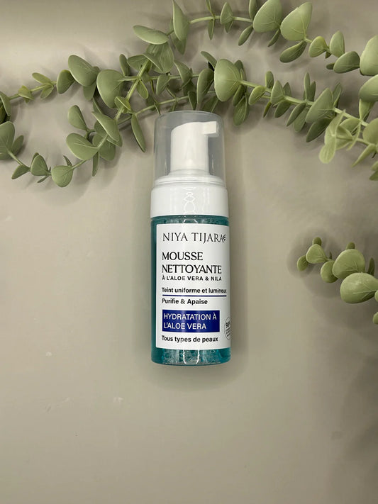 Mousse Nettoyante Visage – Aloe Vera & Nila | 150 ml